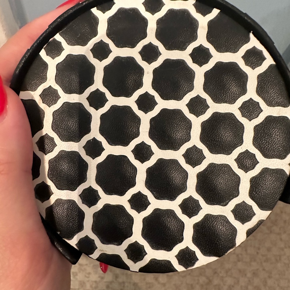 Vera Bradley set of 6 geometric coasters